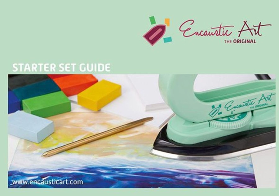 Printmaking & Pottery Encaustic Art Encaustic Art Wax | Accessory | Sets | Encaustic Art Starter Set In Gift Box